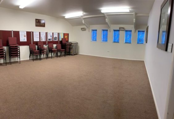 Interior view of the Small Hall